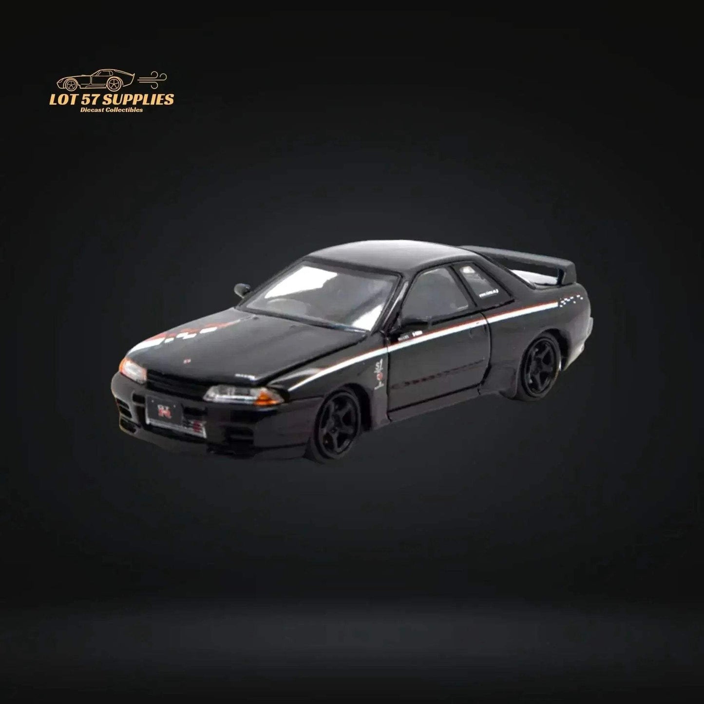 Focal Horizon Skyline R32 GT-R 3rd Gen Nismo S-Tune Black Nismo Livery 1:64 - ToylandEU