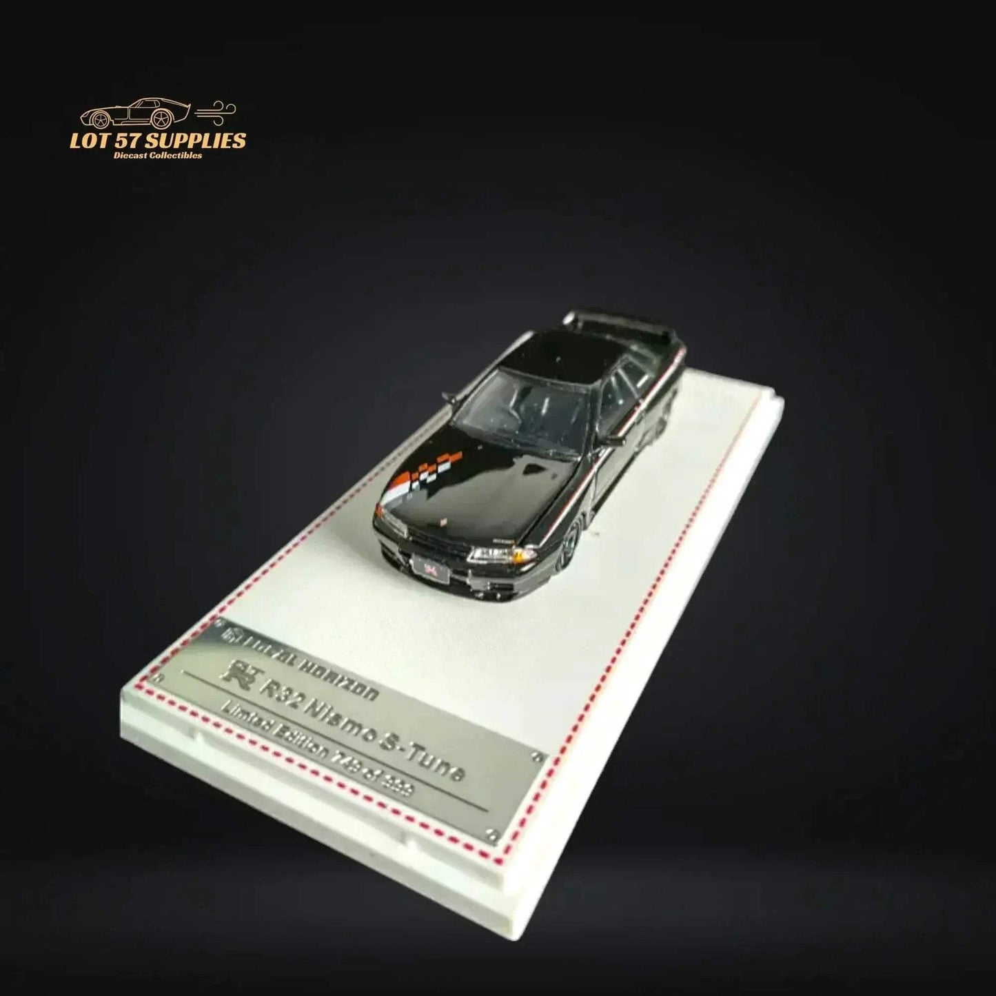 Focal Horizon Skyline R32 GT-R 3rd Gen Nismo S-Tune Black Nismo Livery 1:64 - ToylandEU