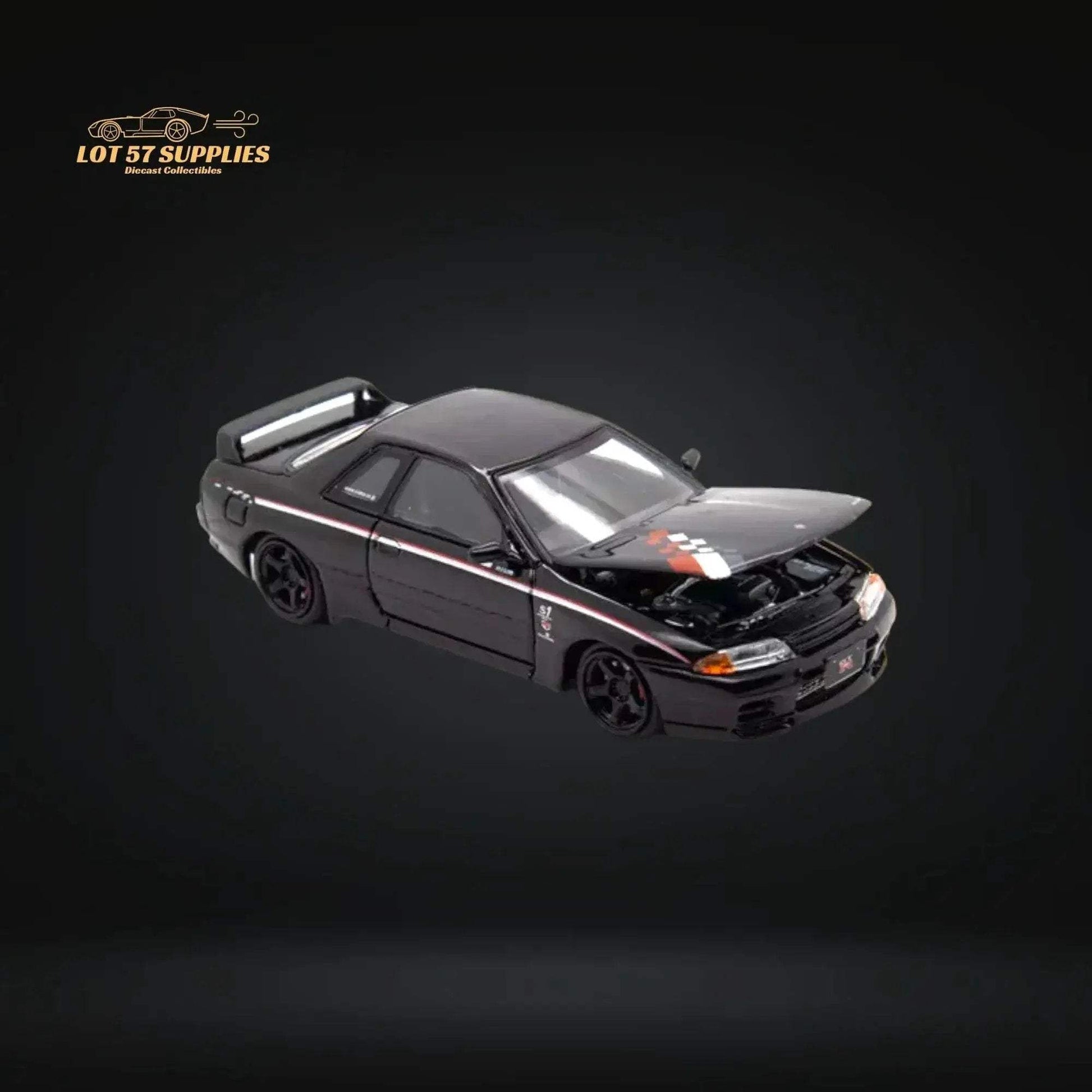 Focal Horizon Skyline R32 GT-R 3rd Gen Nismo S-Tune Black Nismo Livery 1:64 - ToylandEU