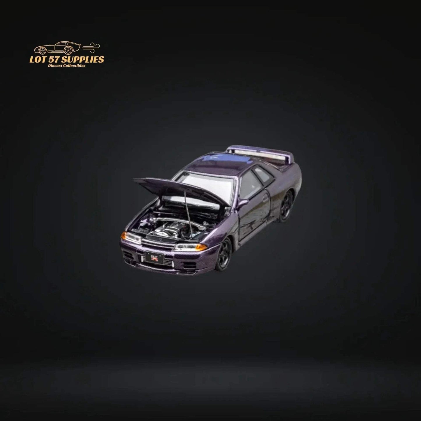 Focal Horizon Skyline R32 GT-R 3rd Gen Nismo S-Tune Full Carbon Purple 1:64 - ToylandEU