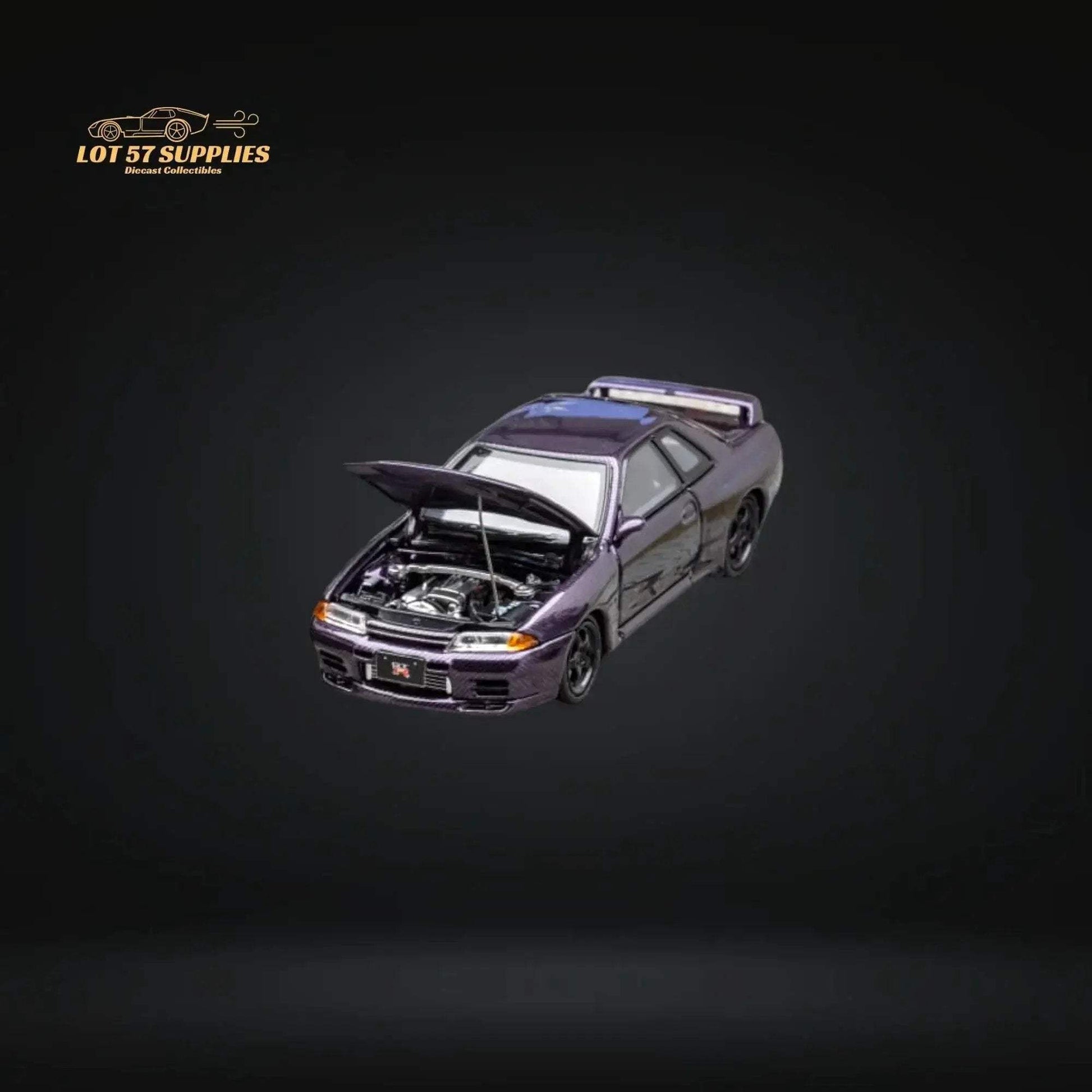 Focal Horizon Skyline R32 GT-R 3rd Gen Nismo S-Tune Full Carbon Purple 1:64 - ToylandEU