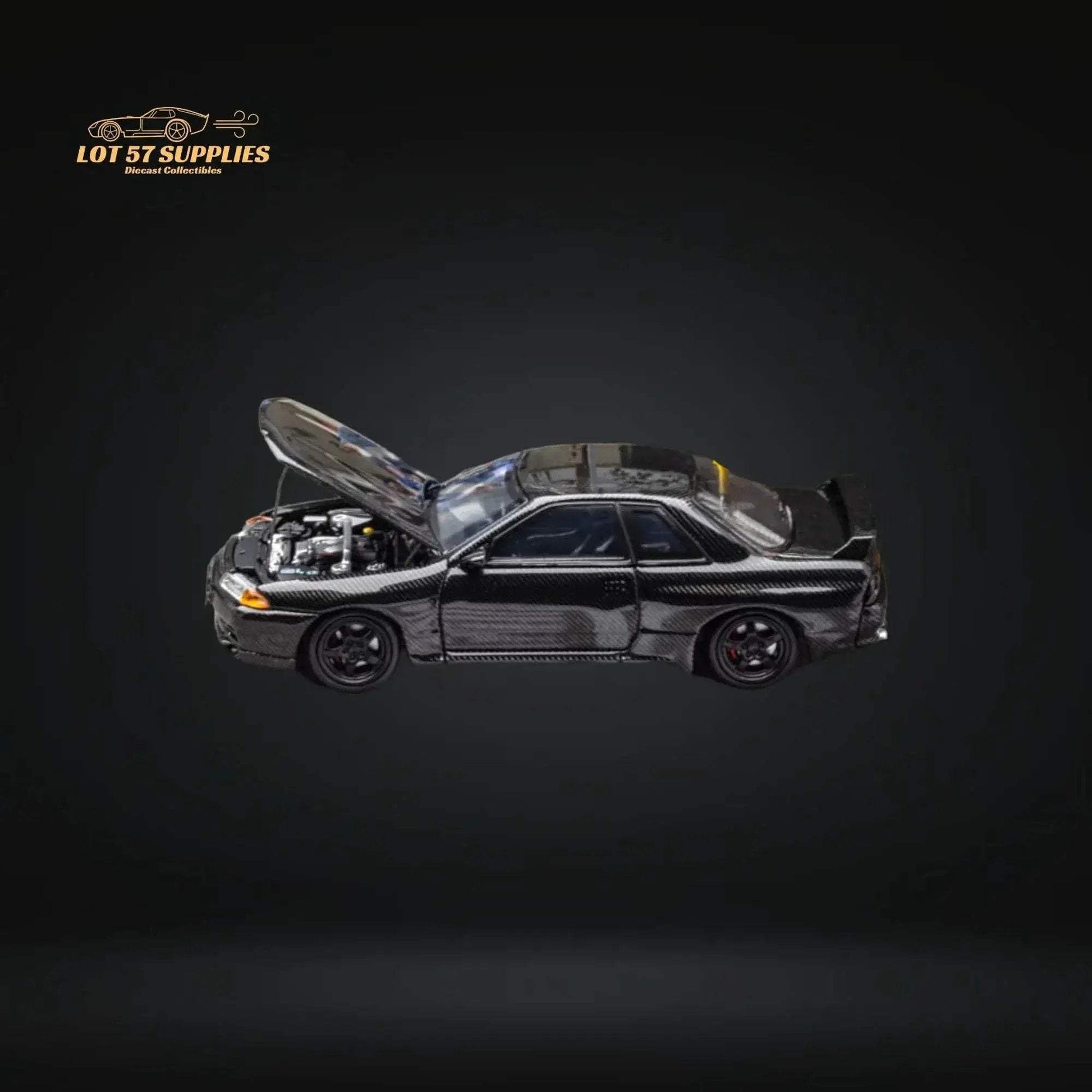 Focal Horizon Skyline R32 GT-R 3rd Gen Nismo S-Tune Full Carbon Black 1:64 - ToylandEU