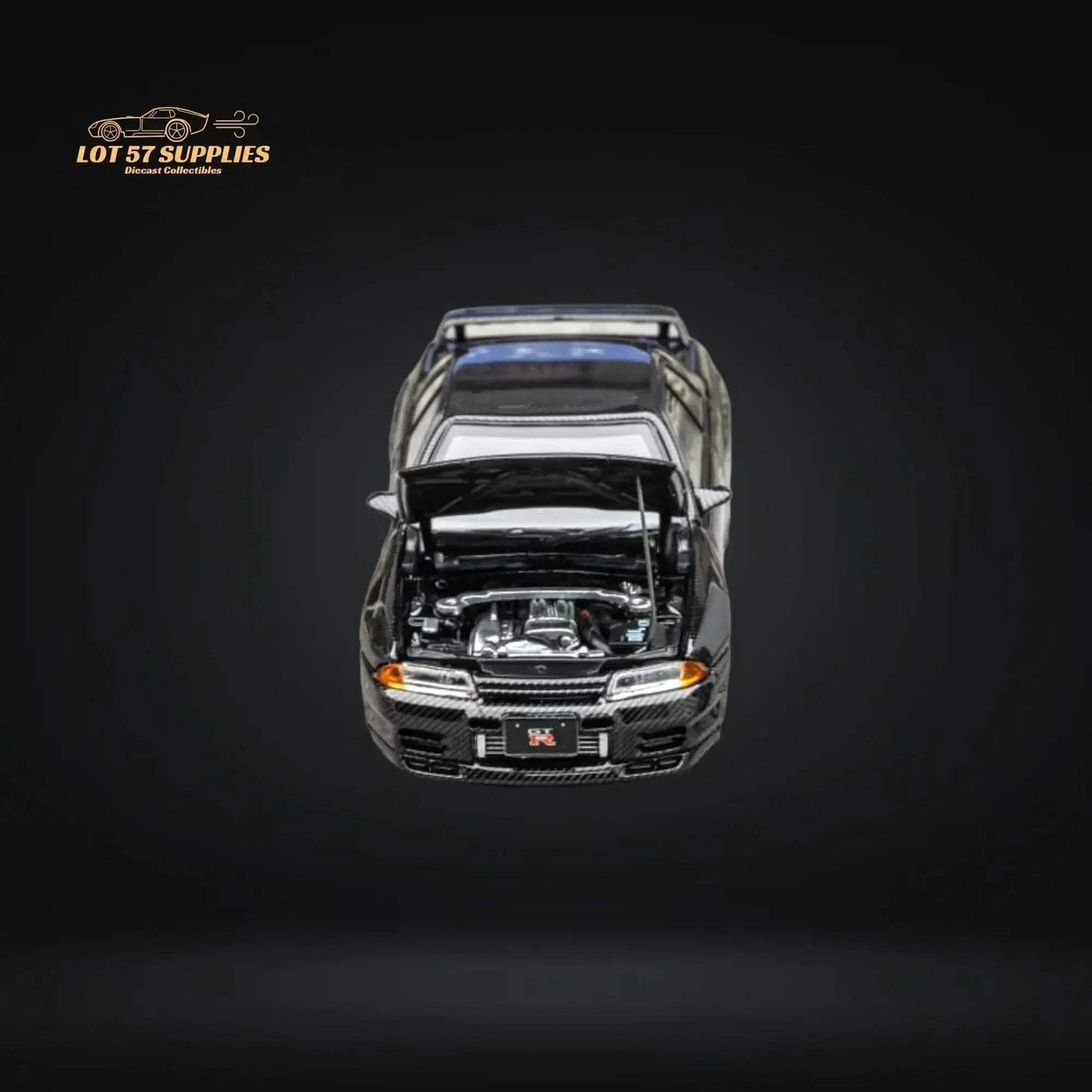 Focal Horizon Skyline R32 GT-R 3rd Gen Nismo S-Tune Full Carbon Black 1:64 - ToylandEU