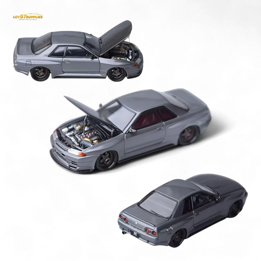  Nissan Skyline GTR R32 Diecast 1 64 Opening Hood -  ToylandEU™