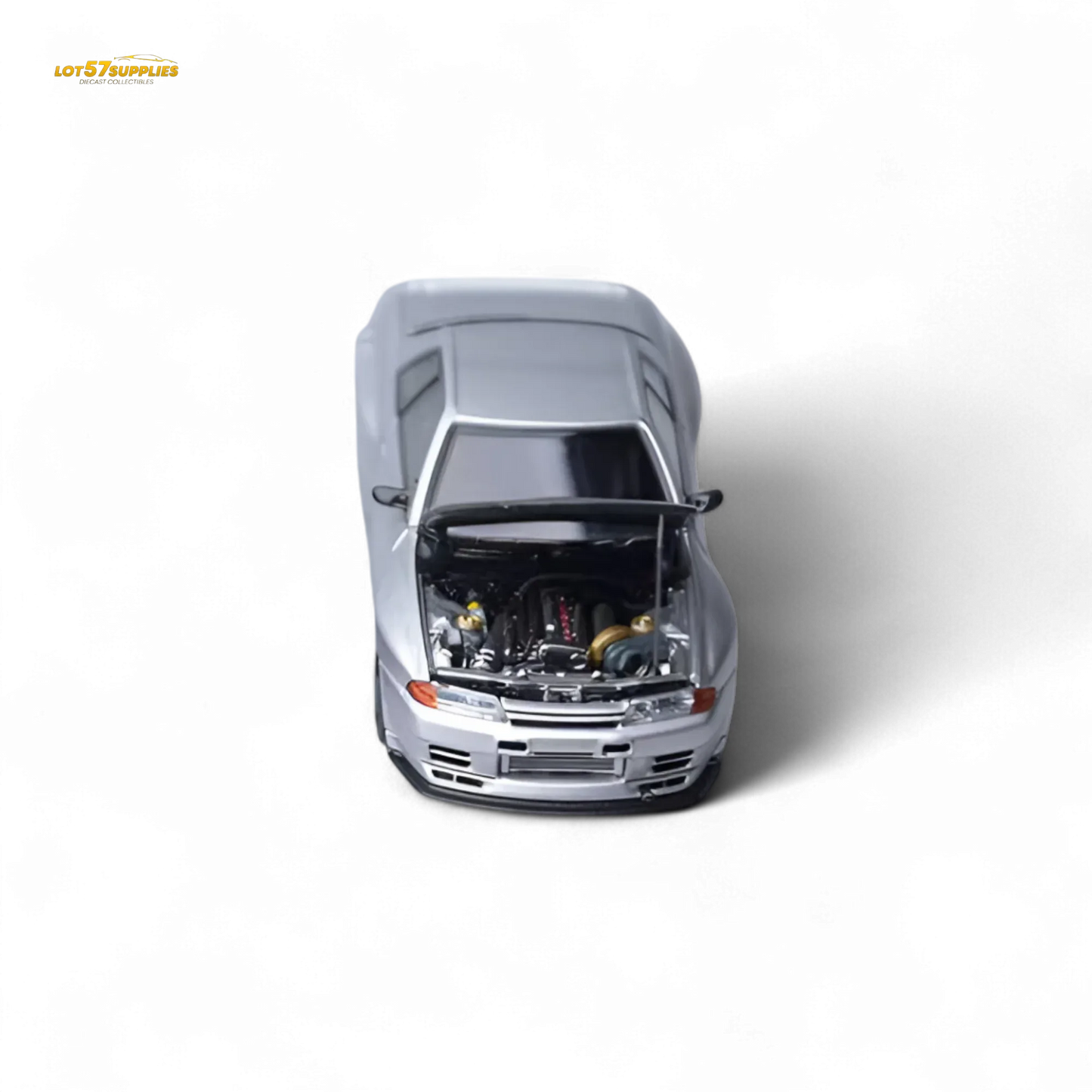 Focal Horizon Skyline GT-R R32 Silver Garage Active 1:64 - ToylandEU