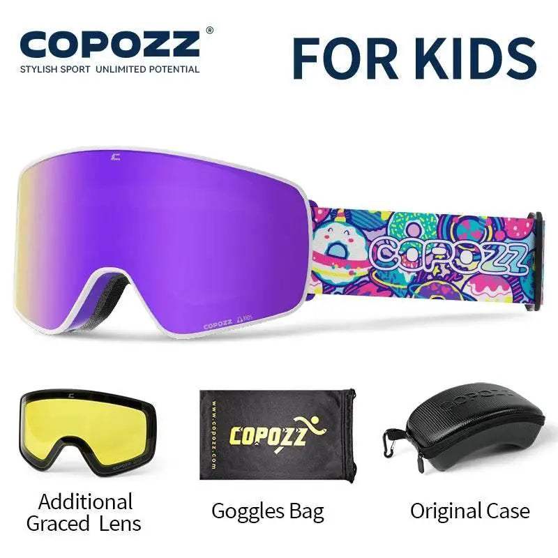  FogFree Kids Ski Goggles Magnetic Straps Toyland EU -  ToylandEU™