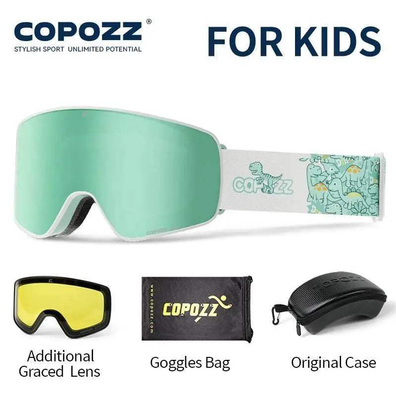  FogFree Kids Ski Goggles Magnetic Straps Toyland EU -  ToylandEU™