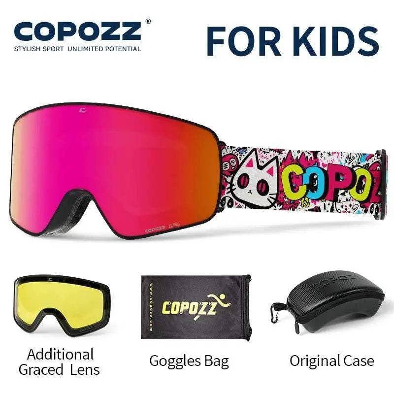  FogFree Kids Ski Goggles Magnetic Straps Toyland EU -  ToylandEU™