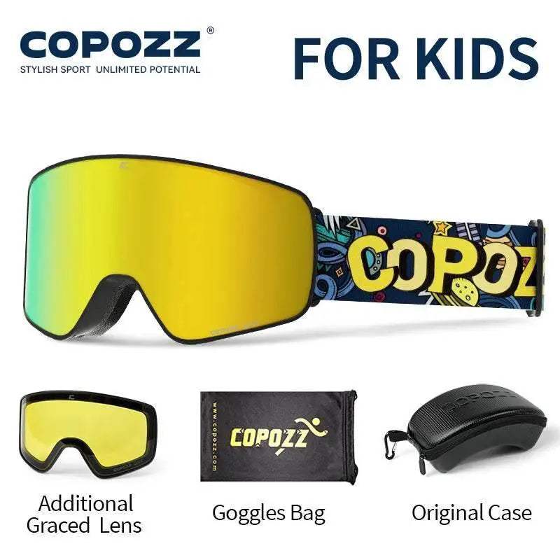  FogFree Kids Ski Goggles Magnetic Straps Toyland EU -  ToylandEU™