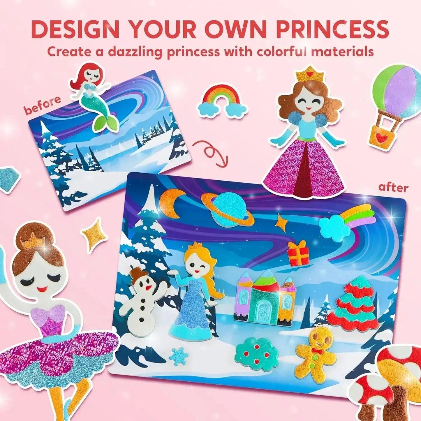  Foil Art Kit For Kids Mess Free Coloring Travel Fun -  ToylandEU™