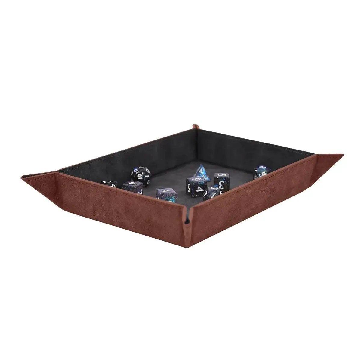  Foldable Ruby Dice Tray Magnetic Walls Safe Rolling -  ToylandEU™