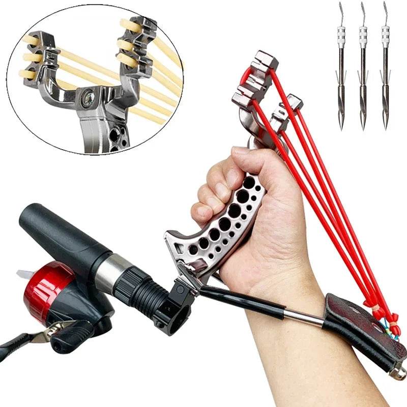 Foldable Fishing Slingshot With Wrist Guard For Hunters - ToylandEU