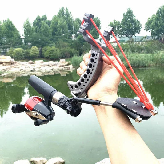 Foldable Fishing Slingshot With Wrist Guard For Hunters - ToylandEU