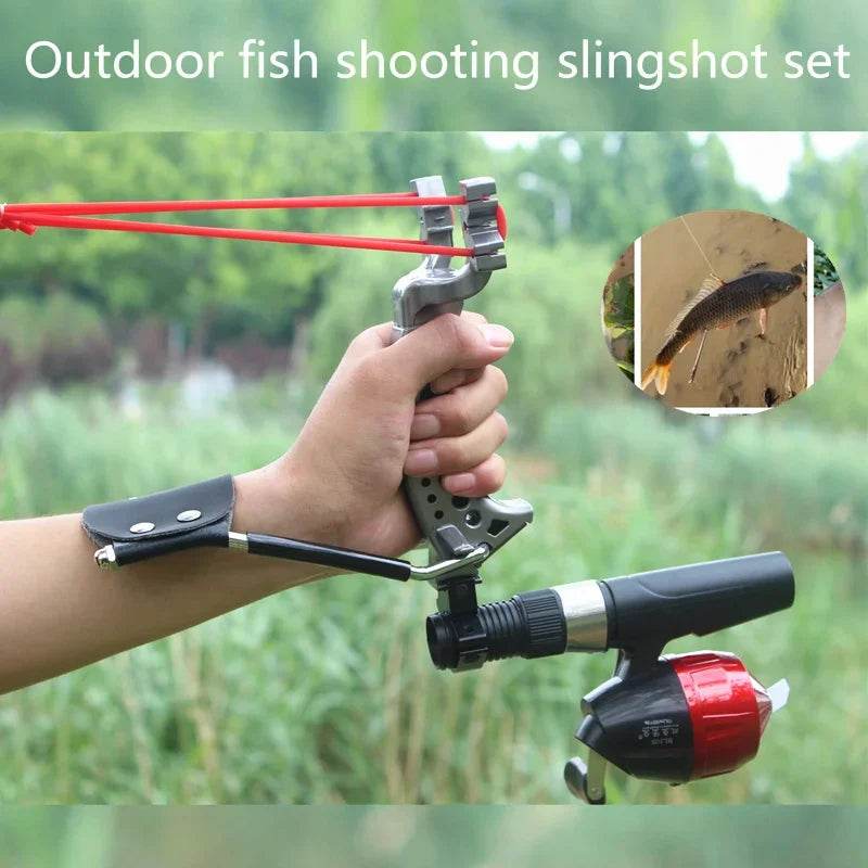 Foldable Fishing Slingshot With Wrist Guard For Hunters - ToylandEU