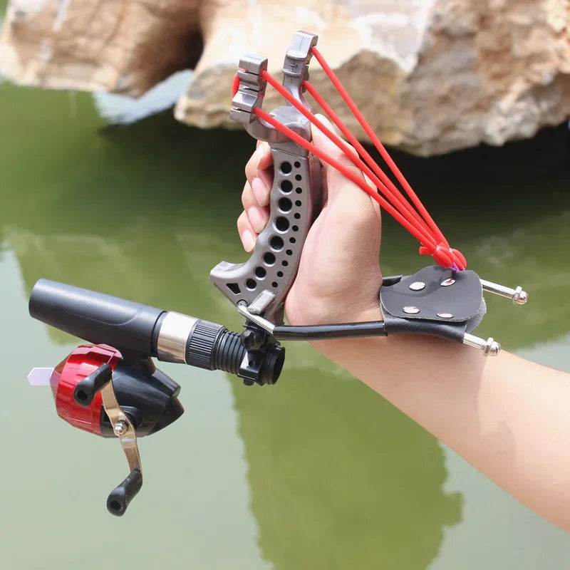 Foldable Fishing Slingshot With Wrist Guard For Hunters - ToylandEU