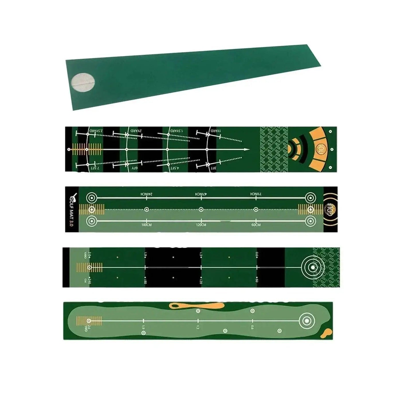  Foldable Golf Putting Mat Lightweight Portable Golf Training Pad -  ToylandEU™