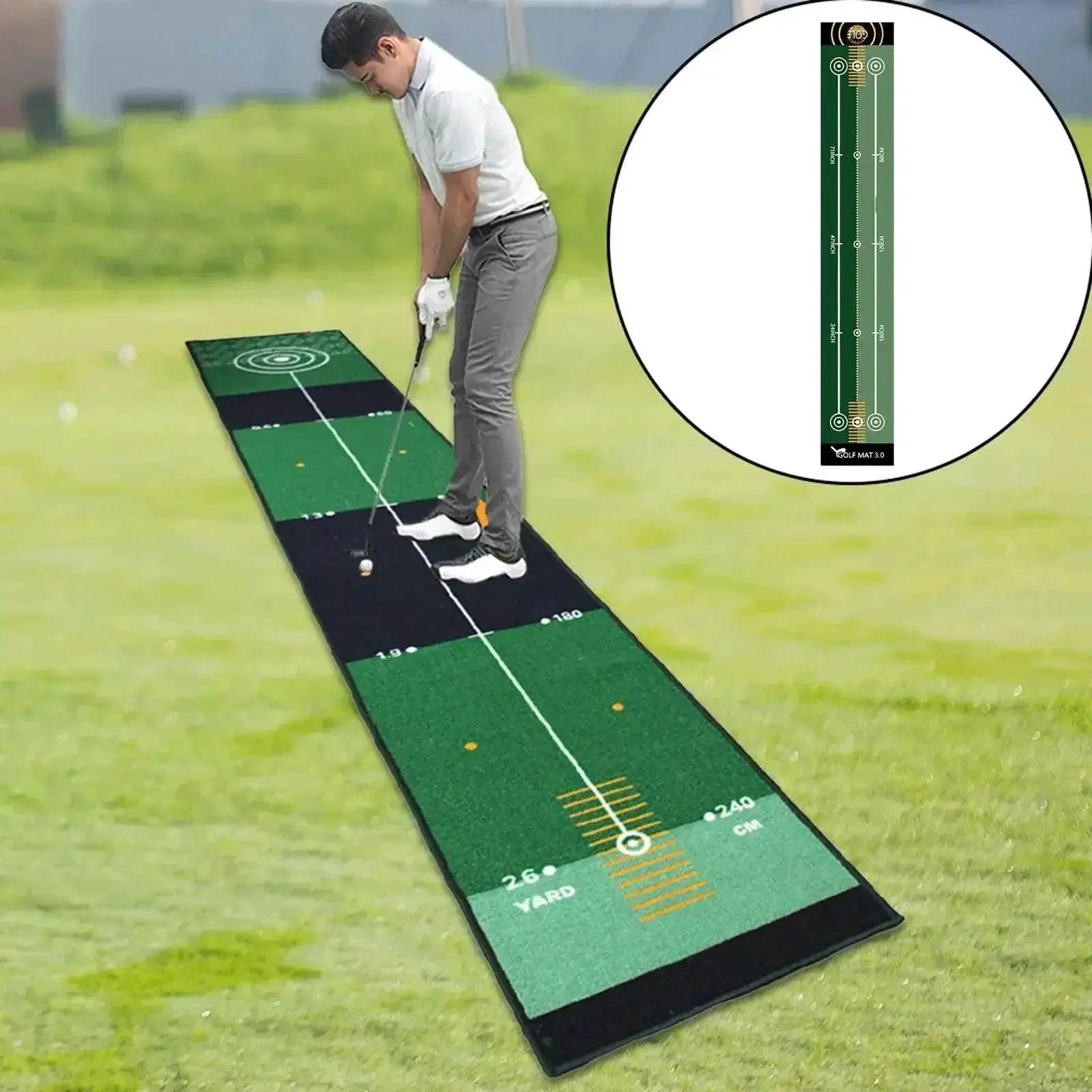  Foldable Golf Putting Mat Lightweight Portable Golf Training Pad -  ToylandEU™
