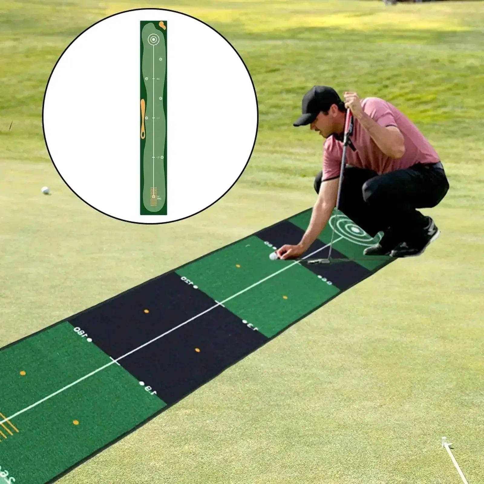  Foldable Golf Putting Mat Lightweight Portable Golf Training Pad -  ToylandEU™