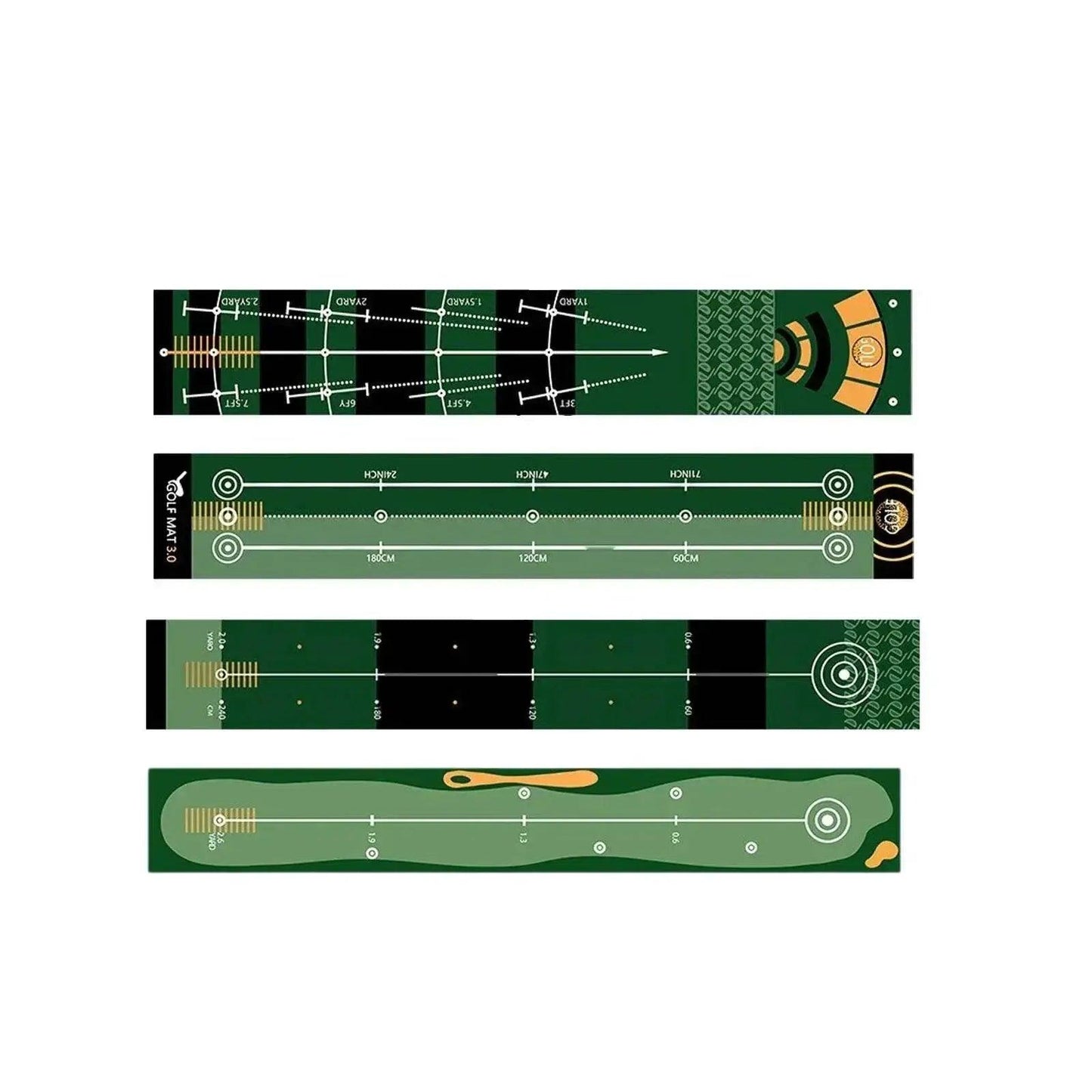  Foldable Golf Putting Mat Lightweight Portable Golf Training Pad -  ToylandEU™