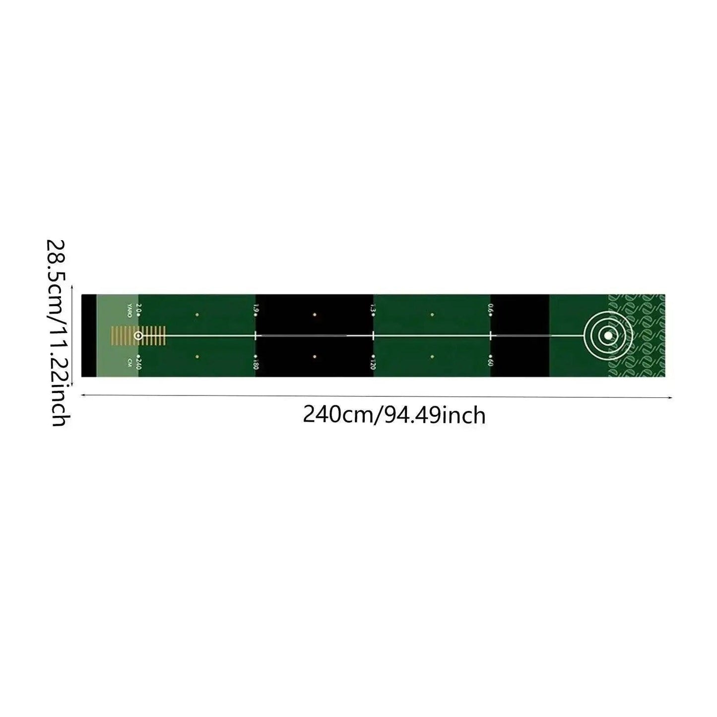  Foldable Golf Putting Mat Lightweight Portable Golf Training Pad -  ToylandEU™