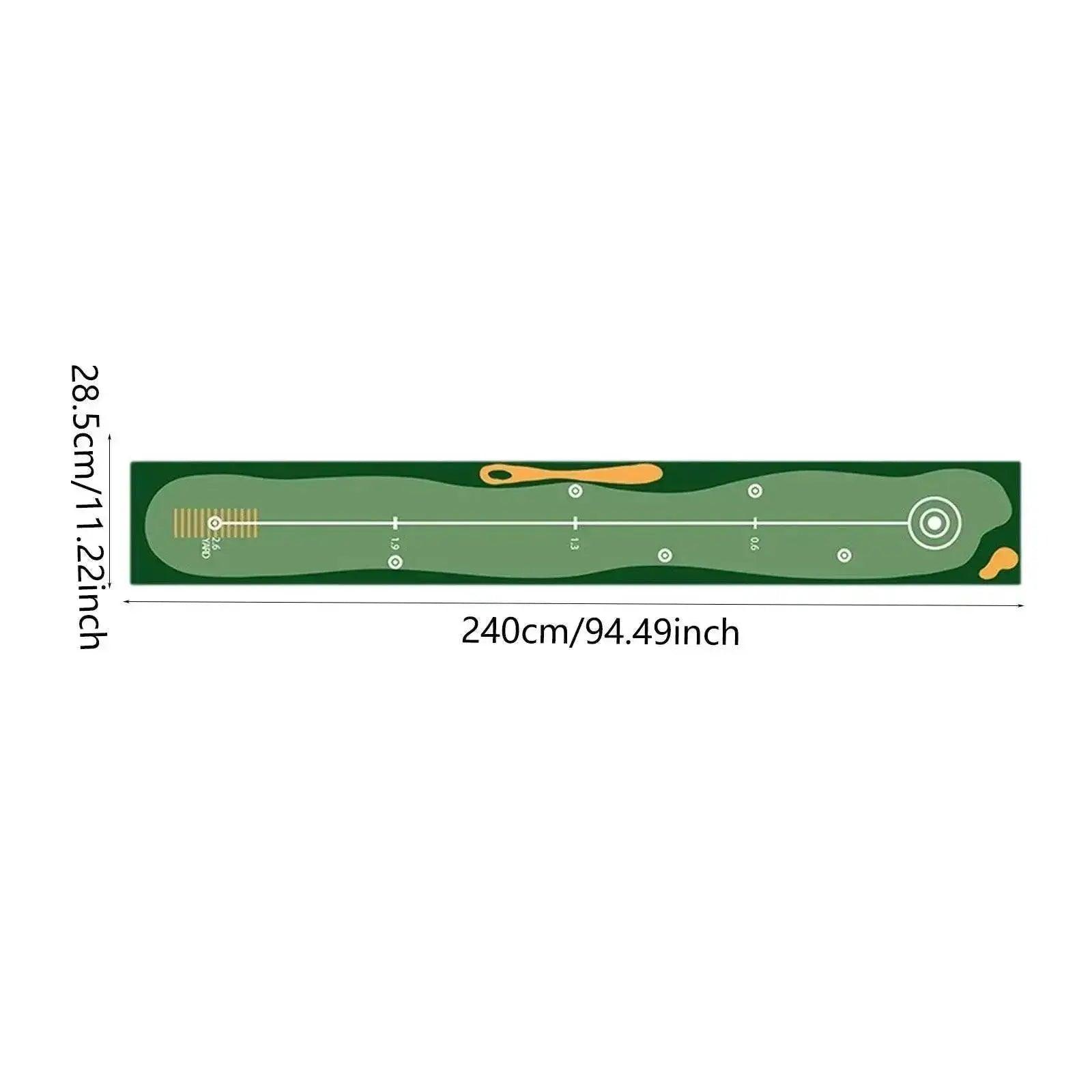  Foldable Golf Putting Mat Lightweight Portable Golf Training Pad -  ToylandEU™