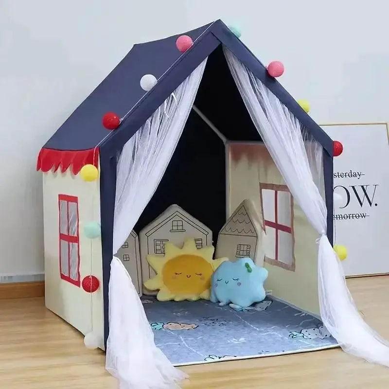  Foldable Indoor Princess Tent Playhouse Toyland EU -  ToylandEU™