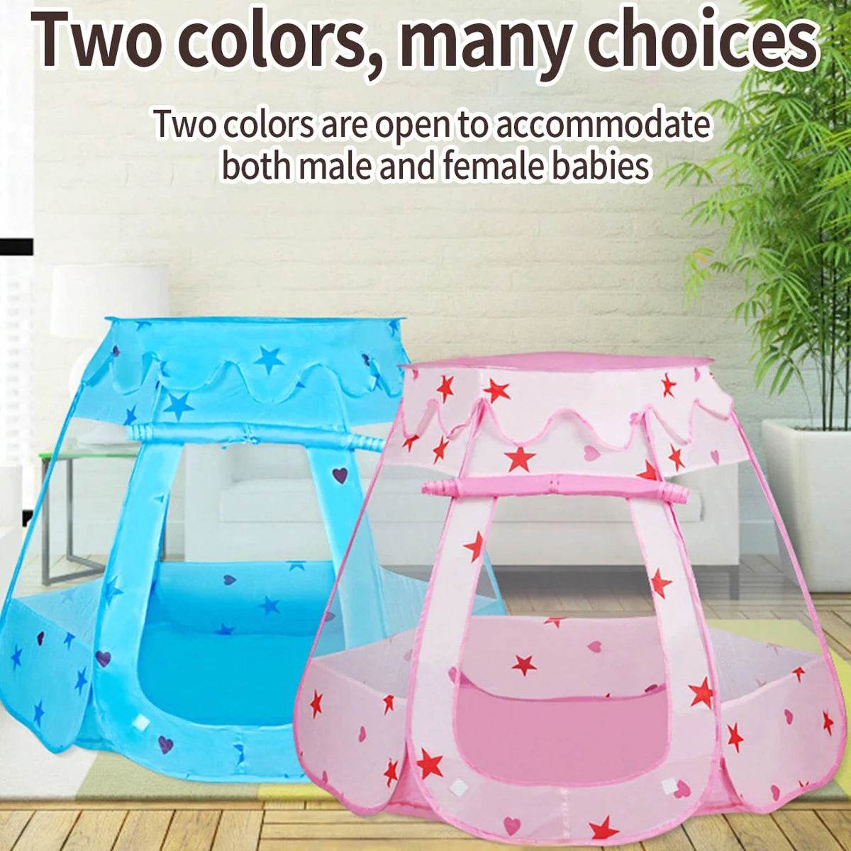Foldable Kids Tent Playhouse Princess Dream For Girls - ToylandEU