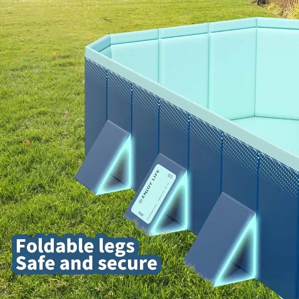 Foldable Non-Inflatable Kids' and Adults' Outdoor Swimming Pool - ToylandEU