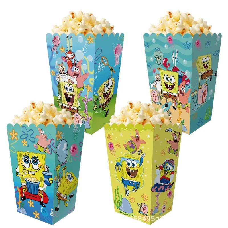 Foldable Paper Snack Box | SpongeBob Print | Toylandeu™