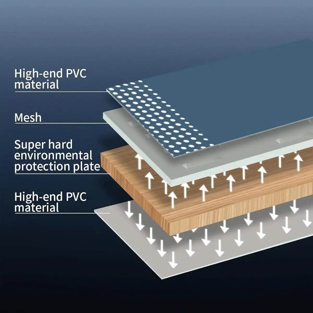 Foldable Pool, Non-Inflatable Hard Plastic Portable Kids' Pool - ToylandEU