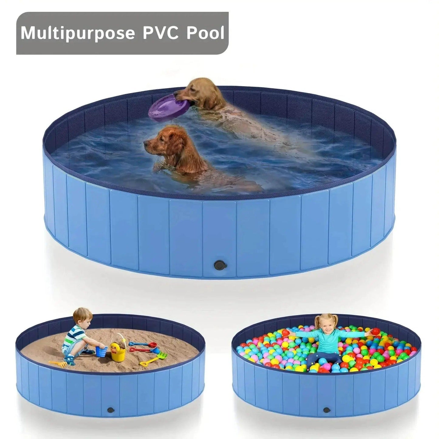  Foldable Pool – Portable Outdoor Bath Tub -  ToylandEU™