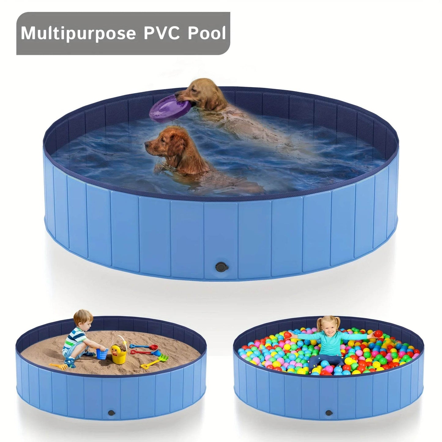 Foldable Pool – Portable Outdoor Bath Tub - ToylandEU