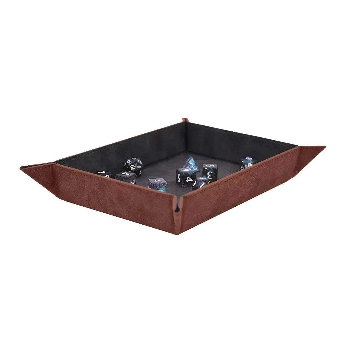  Foldable Ruby Dice Tray Magnetic Walls Safe Rolling -  ToylandEU™