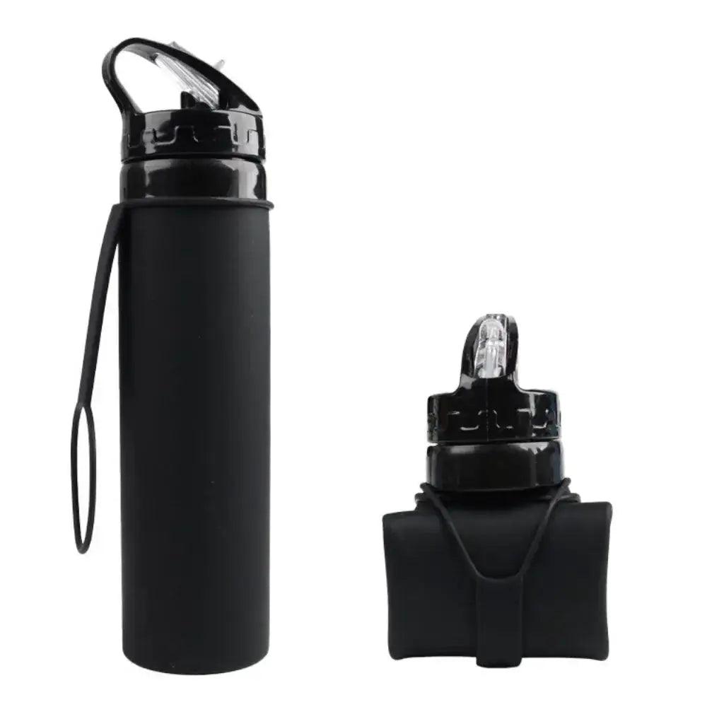  Foldable Silicone Water Bottle 600ml Hiking Friendly -  ToylandEU™