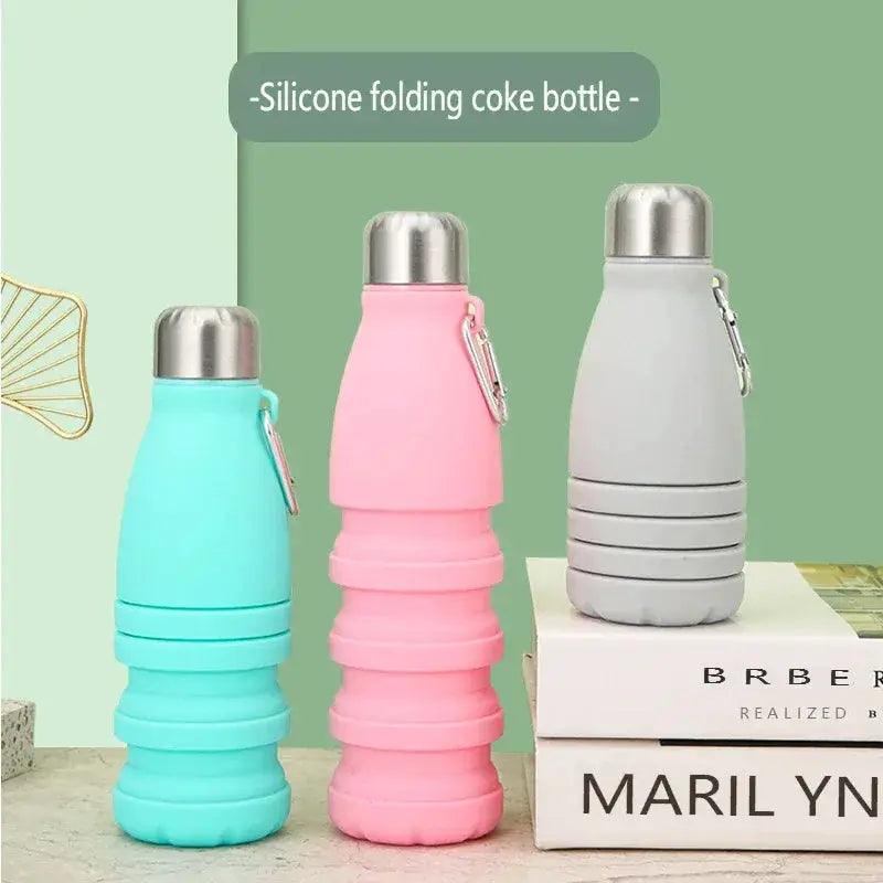  Foldable Silicone Water Bottle Eco Friendly 550ml -  ToylandEU™