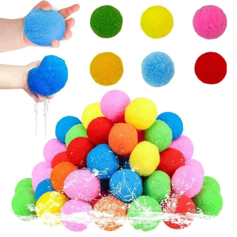  Snowballs Water Balls for Children Summer Outdoor Sports Toys Swimming Pool Beach Water Play Soft Safe Group Game Toy TMZ -  ToylandEU™