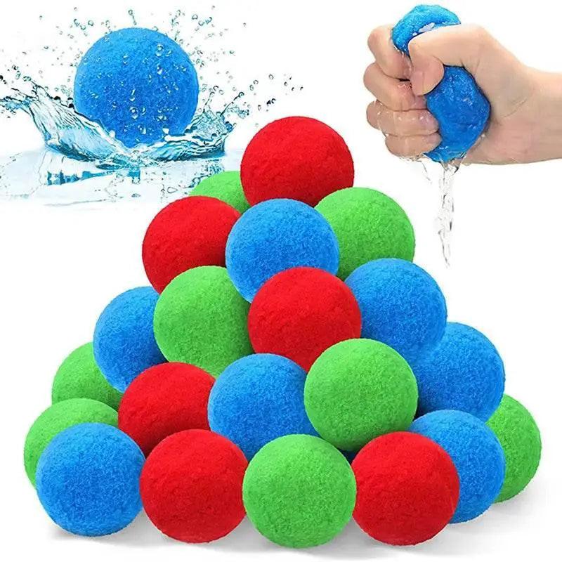  Snowballs Water Balls for Children Summer Outdoor Sports Toys Swimming Pool Beach Water Play Soft Safe Group Game Toy TMZ -  ToylandEU™
