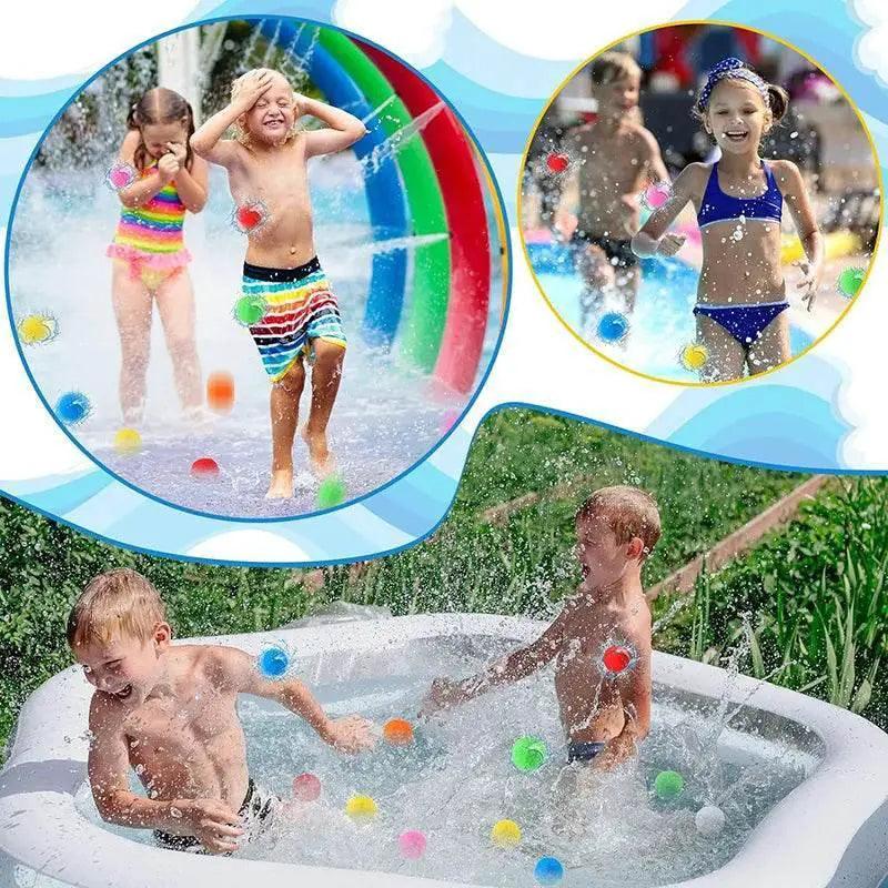  Snowballs Water Balls for Children Summer Outdoor Sports Toys Swimming Pool Beach Water Play Soft Safe Group Game Toy TMZ -  ToylandEU™