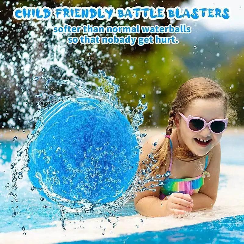  Snowballs Water Balls for Children Summer Outdoor Sports Toys Swimming Pool Beach Water Play Soft Safe Group Game Toy TMZ -  ToylandEU™