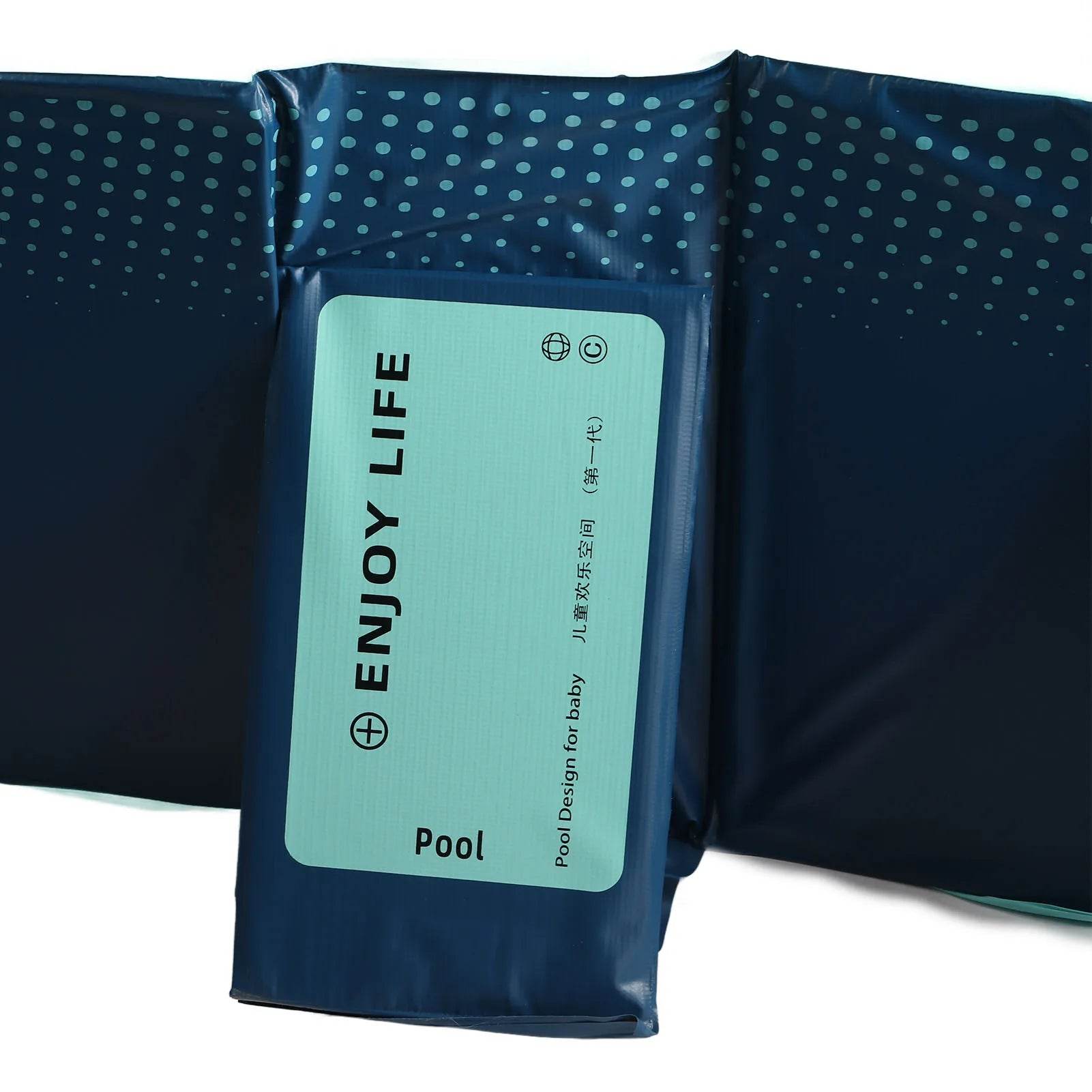 Foldable Swimming Pool Oversize Bath Pool Inflation Free 2.6m - ToylandEU