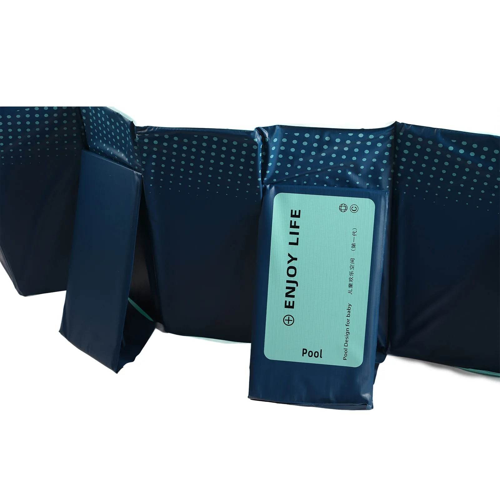 Foldable Swimming Pool Oversize Bath Pool Inflation Free 2.6m - ToylandEU