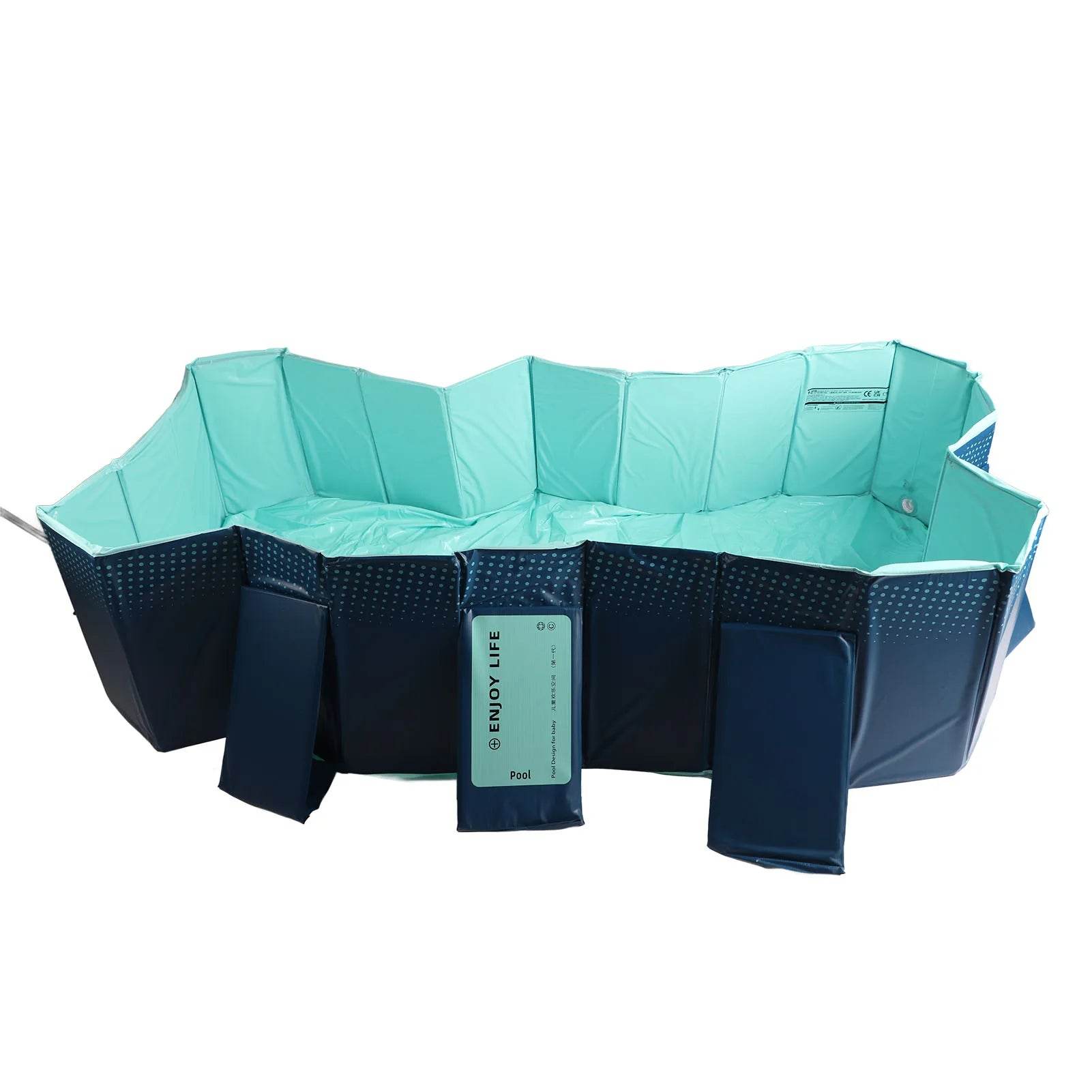 Foldable Swimming Pool Oversize Bath Pool Inflation Free 2.6m - ToylandEU