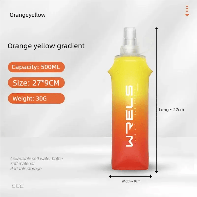  Foldable TPU Water Bottle Running And Hiking 500ml -  ToylandEU™