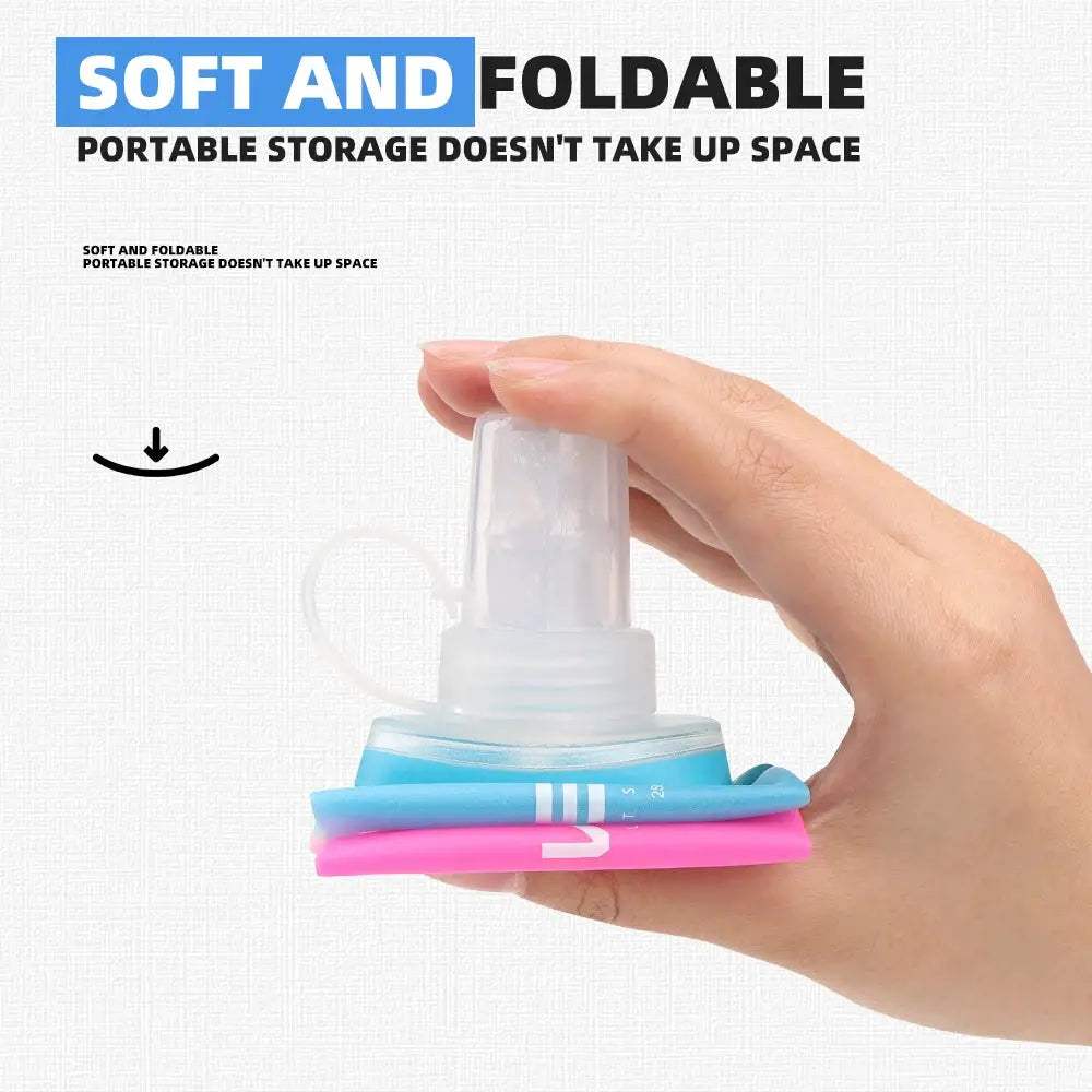  Foldable TPU Water Bottle Running And Hiking 500ml -  ToylandEU™