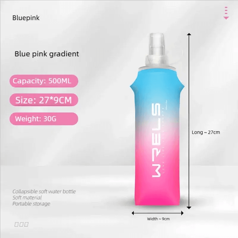  Foldable TPU Water Bottle Running And Hiking 500ml -  ToylandEU™