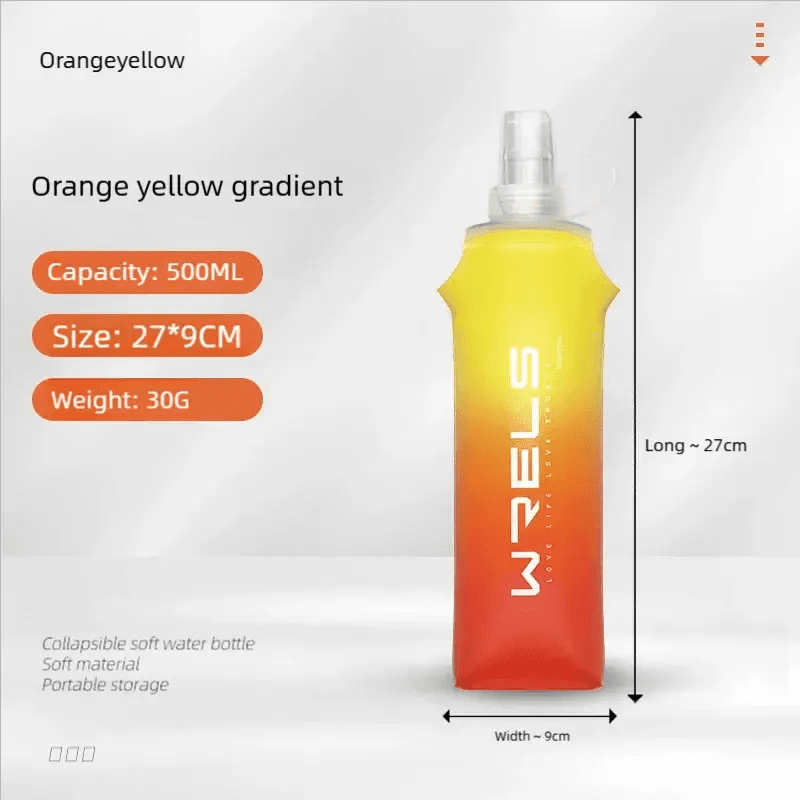  Foldable TPU Water Bottle Running And Hiking 500ml -  ToylandEU™