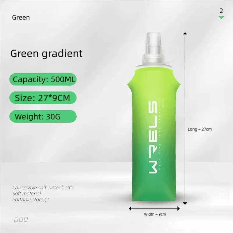  Foldable TPU Water Bottle Running And Hiking 500ml -  ToylandEU™