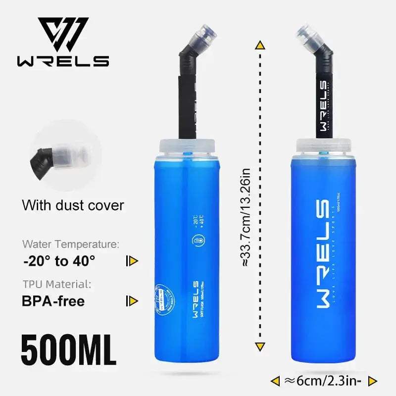 Foldable TPU Water Bottle With Soft Flask For Travel - ToylandEU