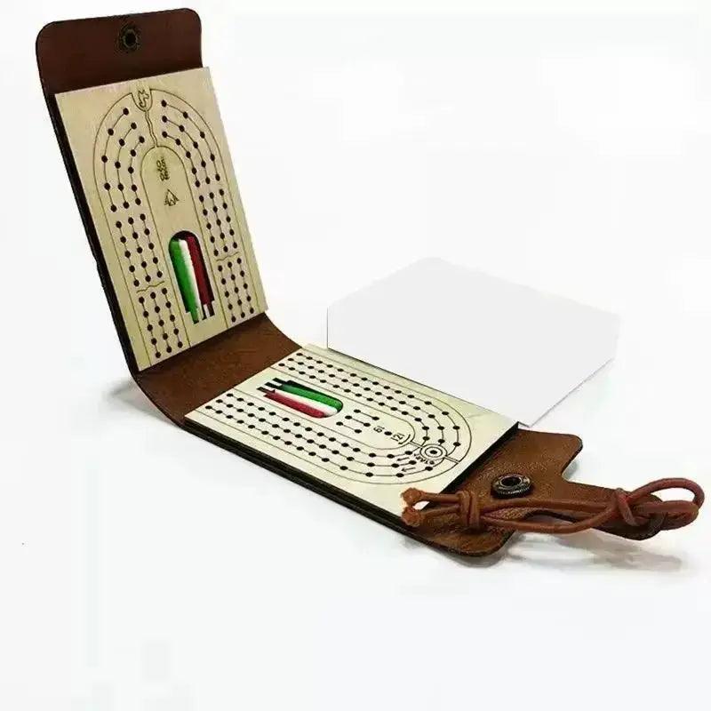  Foldable Travel Cribbage Board Portable With Cards Pegs -  ToylandEU™
