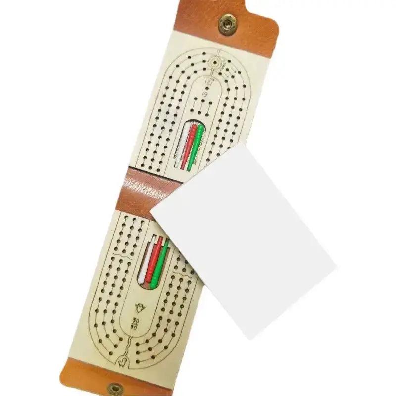  Foldable Travel Cribbage Board Portable With Cards Pegs -  ToylandEU™